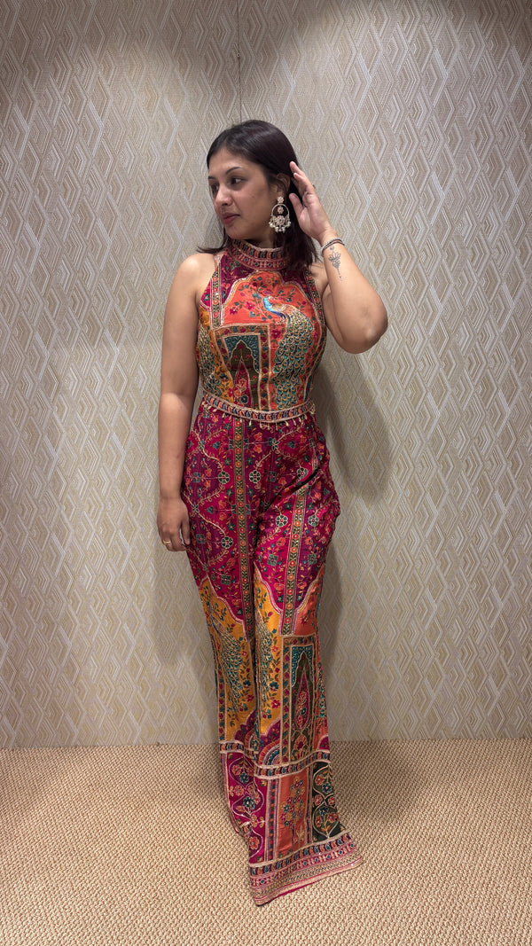 Indo-Western Palazzo Set
