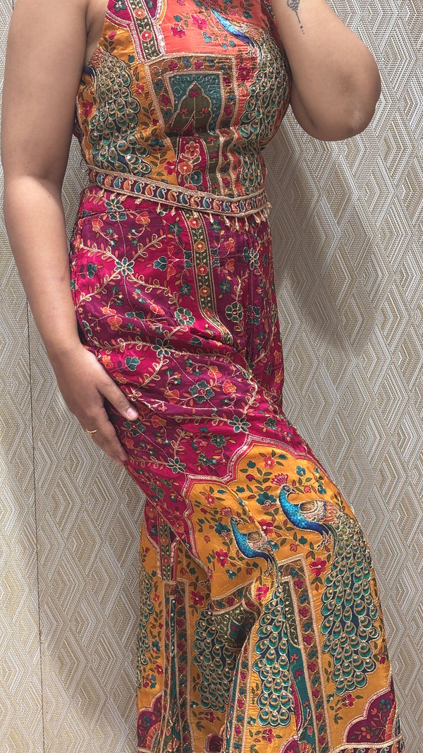 Indo-Western Palazzo Set