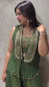 Three-Piece Jacket Style Indo-Western