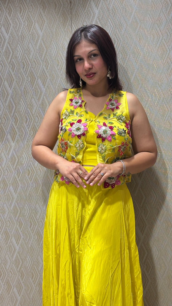 Bridal Haldi Look – Tapeta Silk